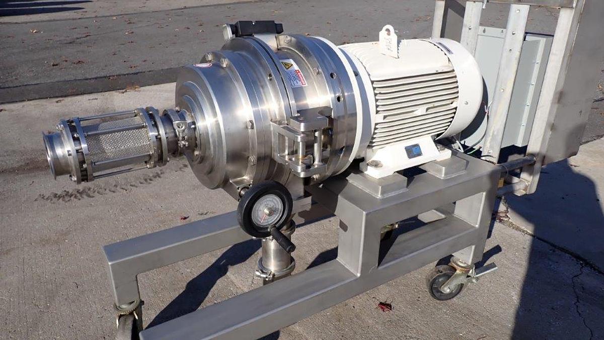 Used FrymaKoruma MK-250 Stainless Corundum Stone Mill, 50HP