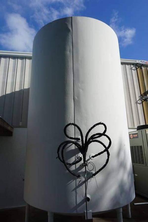 Used 3,000 Gallon Cherry Burrell SS Jacketed Tanks, (2)