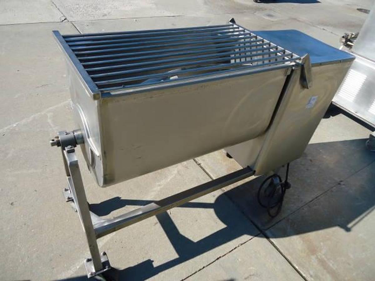 Used LPS 100 LB. Stainless Steel Double Acting Mixer
