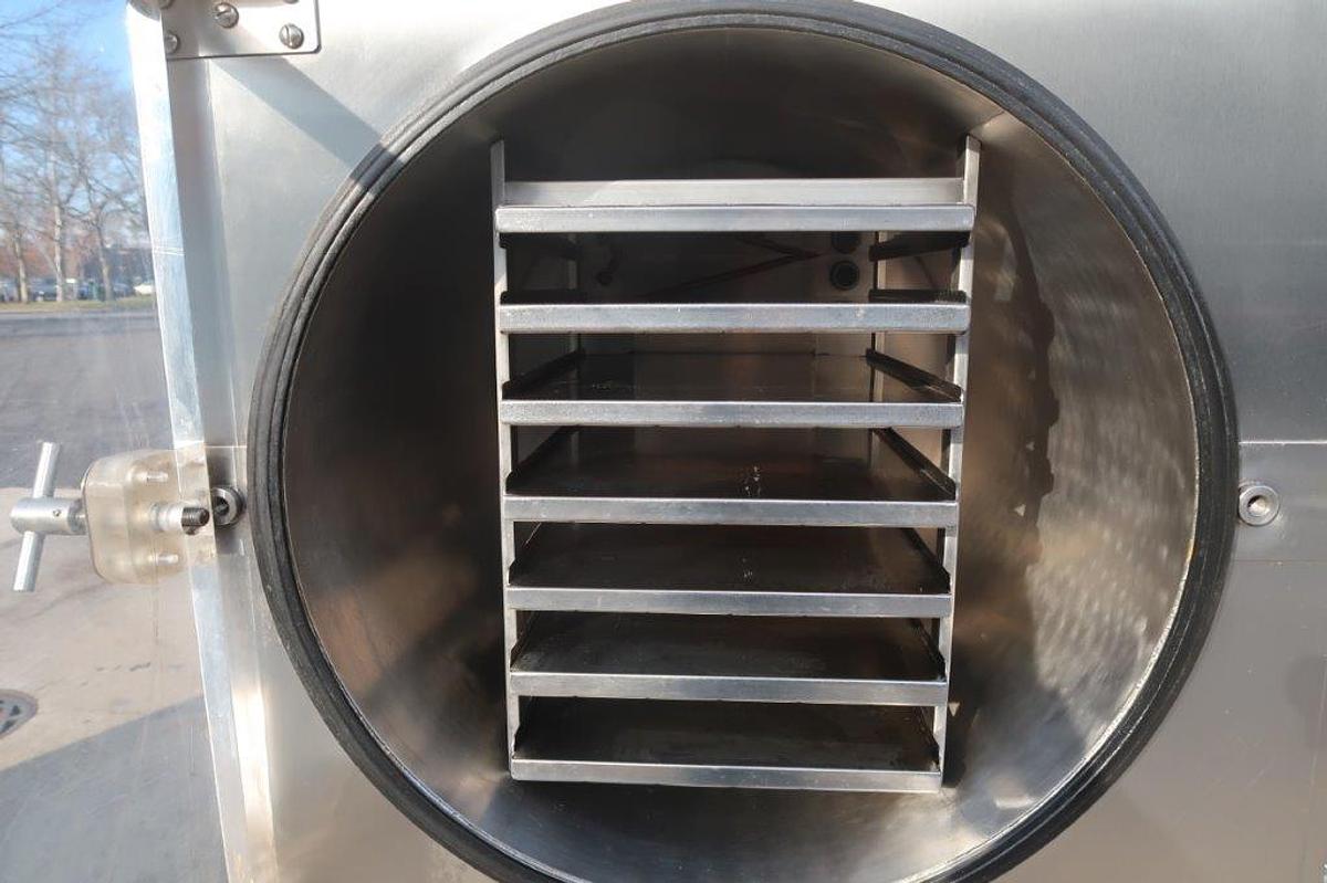 Used Thermovac Freeze Dryer, Stainless Cabinetry
