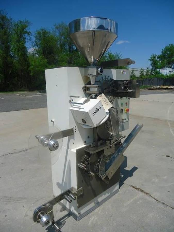 Used Maisa Ec12b Tea Bagger With String, Tag And Envelope, Single Phase
