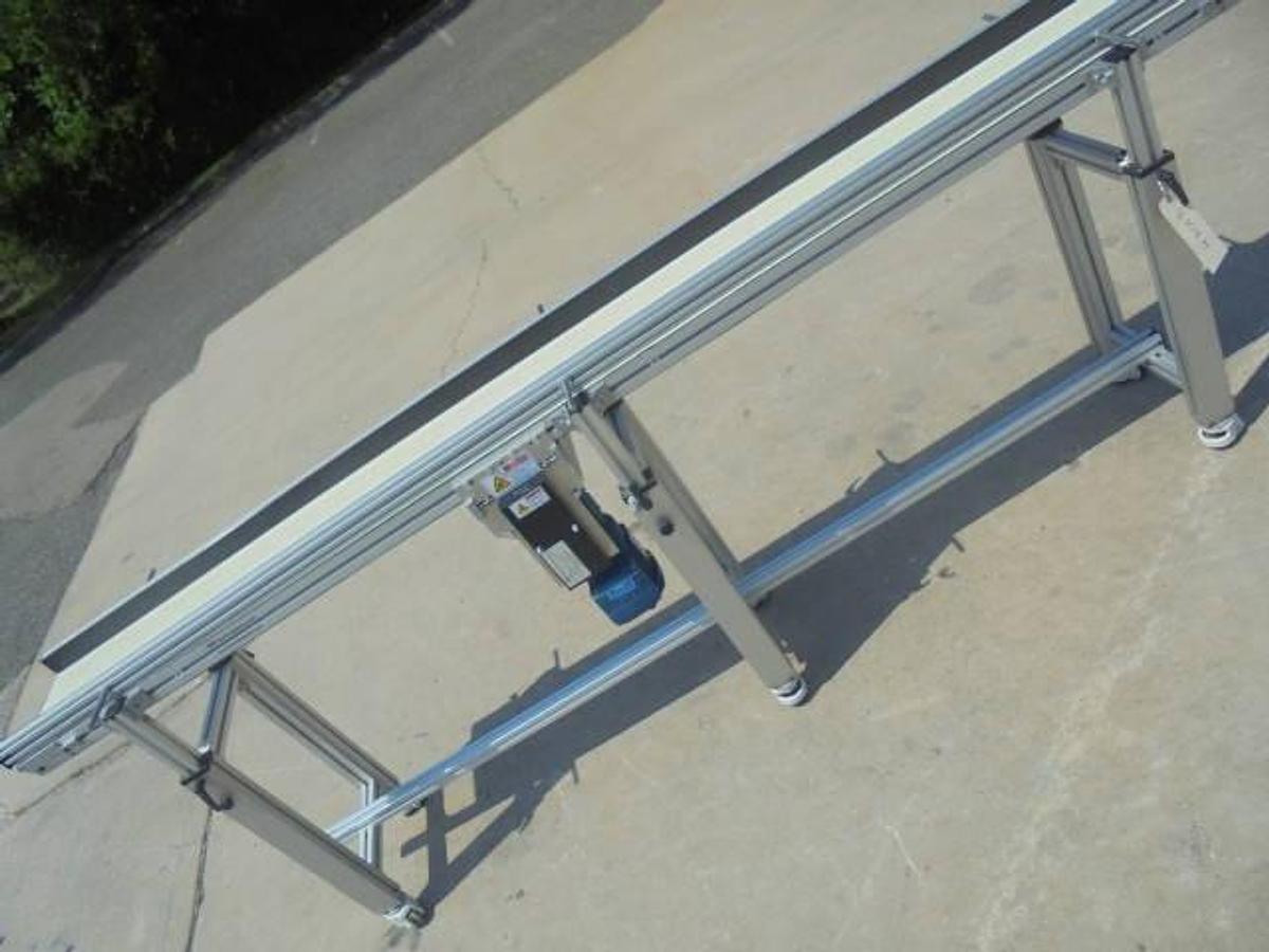 Used MK Automation 11 In. X 9 Ft. Motorized Belt Conveyor