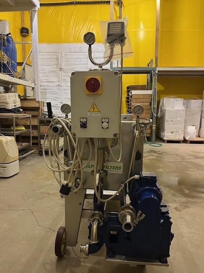 Used Kombi & Lees Plate and Frame Wine Filter Press