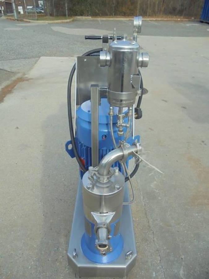 Used IKA DR 2000/10 Inline Stainless Steel High Shear Mixer, 25HP motor