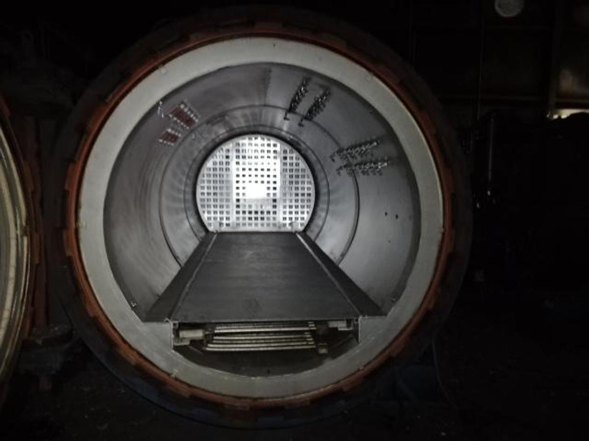 Used ASC 3 Ft. X 6 Ft. Horizontal Autoclave, 200 PSI @ 850 Degrees F.