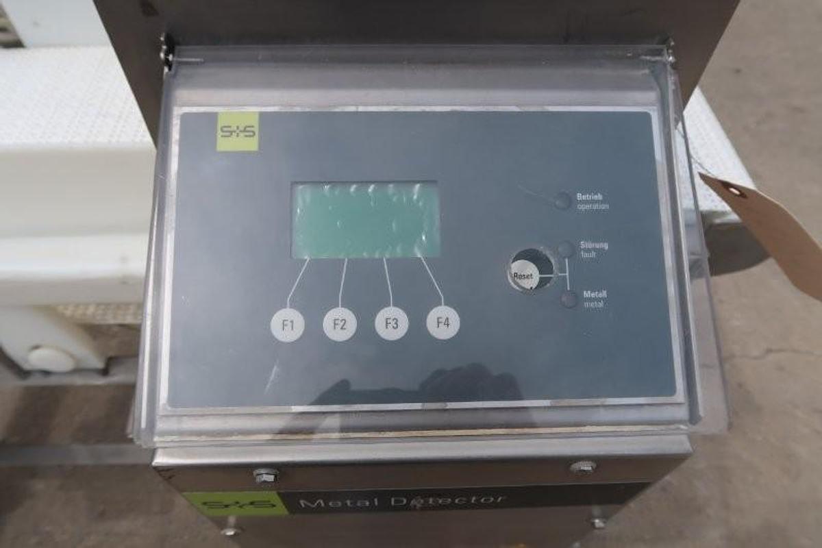 Used Sesotec Conveyorized Metal Detector