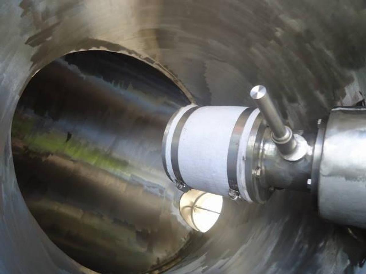 Used 10 cu. ft. Patterson Kelley Stainless Vacuum Blender/Dryer,125 lb./CF max density
