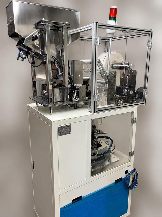 Used WooshinFA Compo 3400 Mini Triangular Tea Bag Packing Machine