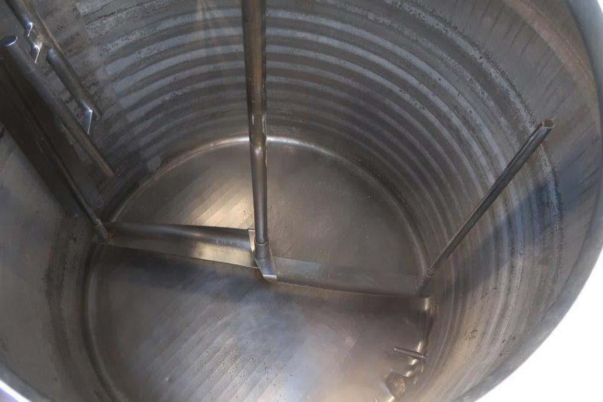 Used Cherry Burrell 1,000 Gallon Steam Jacketed Mix Tank