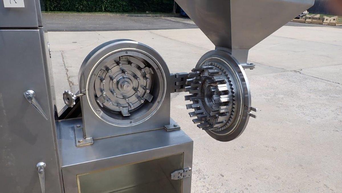 Used 300mm Pin Mill, All Stainless Steel, 10 HP