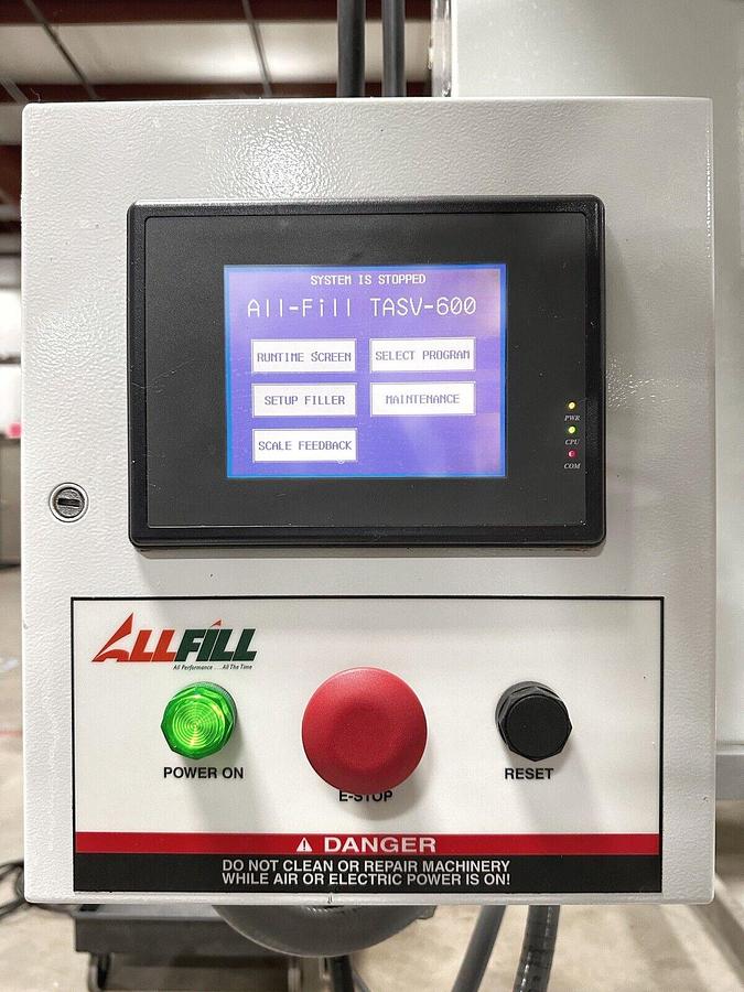 Used All-Fill TASV-600 Dual Auger Filler