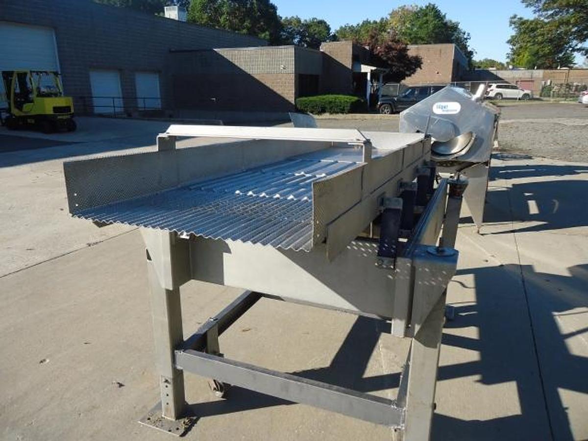 Used Key Technology Iso-Flo Vibratory Shaker/Feeder, Stainless-