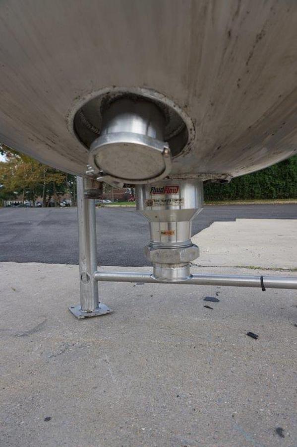 Used 500 Gallon Spherical Jacketed Kettle, 316 SS