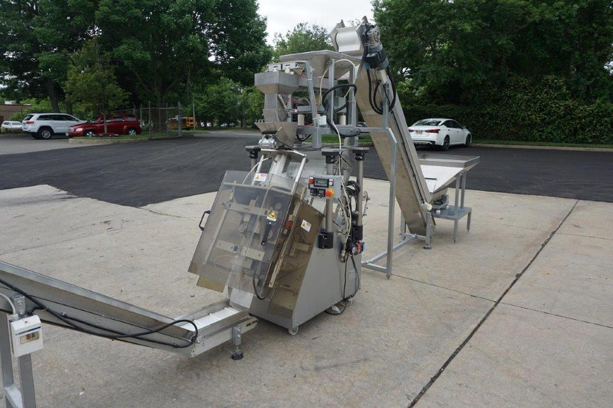 Used Mondial Pack MV100 – Small Form/Fill/Seal Machine, Rigidized Bucket