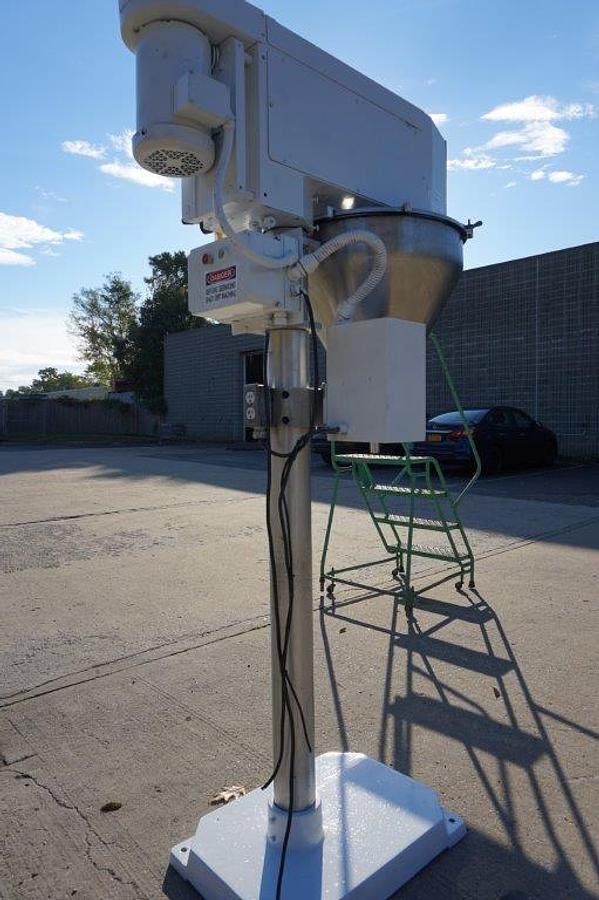 Used All Fill Single Auger Powder Filler, Foot Switch Actuated wl Eagle Signal Control and foot switch actuator