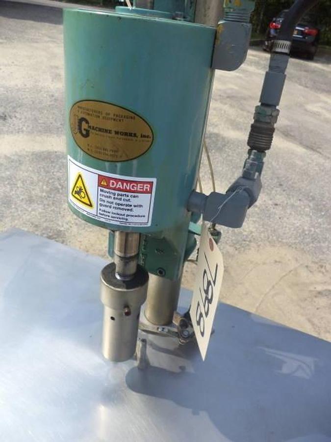 Used JG Bench Top Air Operated Crimper