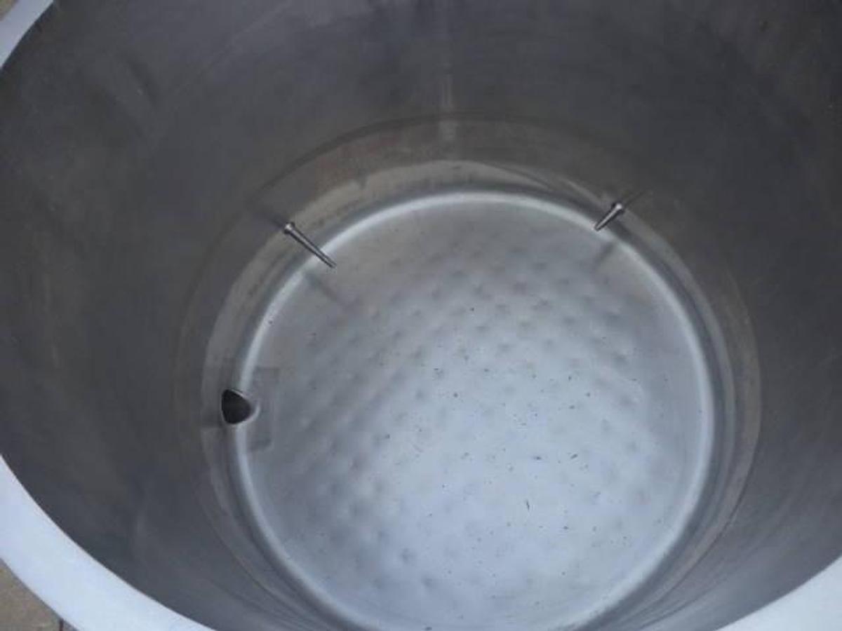 Used 300 Gallon Type 316 SS jacketed tank