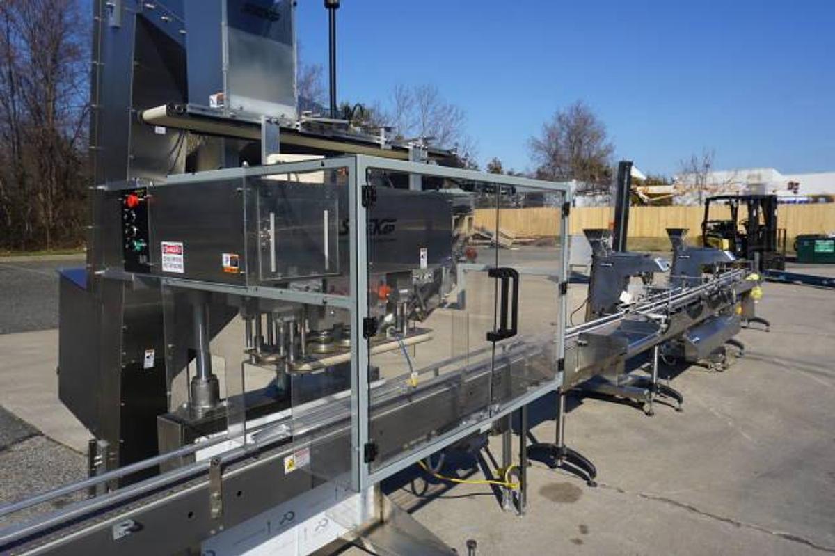 Used Bellat RX “Rx-Fill” Dual Head Tablet/Capsule Counter, 21 Ft. Long Conveyor