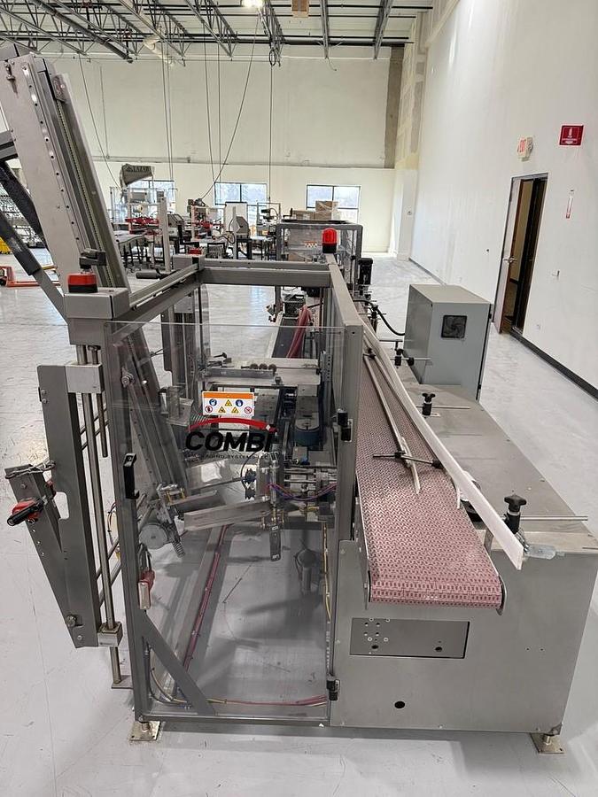 Used Combi Packaging Systems Case Erector and Sealer