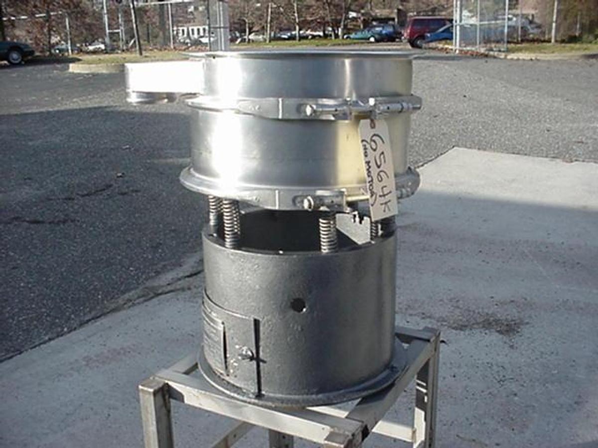 Used Kason 18″ Dia. Stainless Steel Vibratory Screens (2) No Motor”