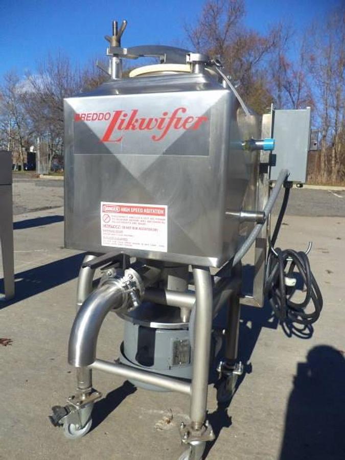 Used Breddo 10 Gallon Stainless Steel Likwifier, 125 PSI Jacket