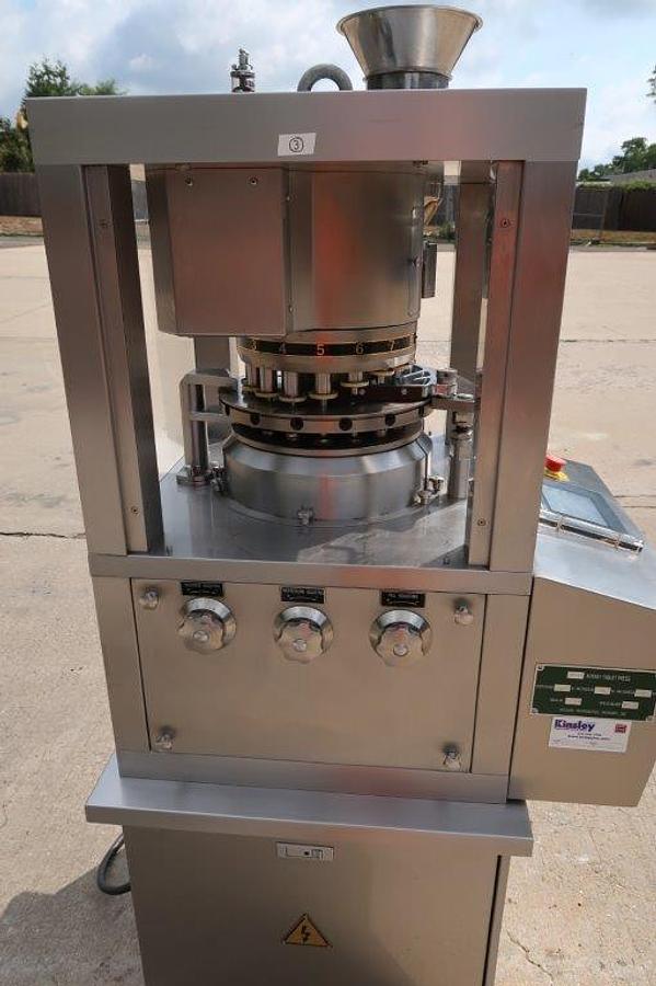 Used Vanguard 16 Station Pre-Compression  Rotary Tablet Press, GMP