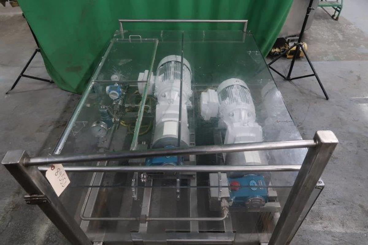 Used Sonic Sonolator High Pressure Homogenizing System