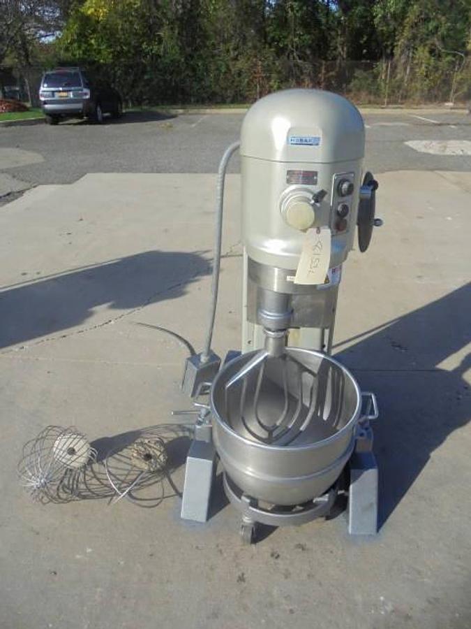 Used Hobart H-600T Bowl Mixer With Mixing Attachments