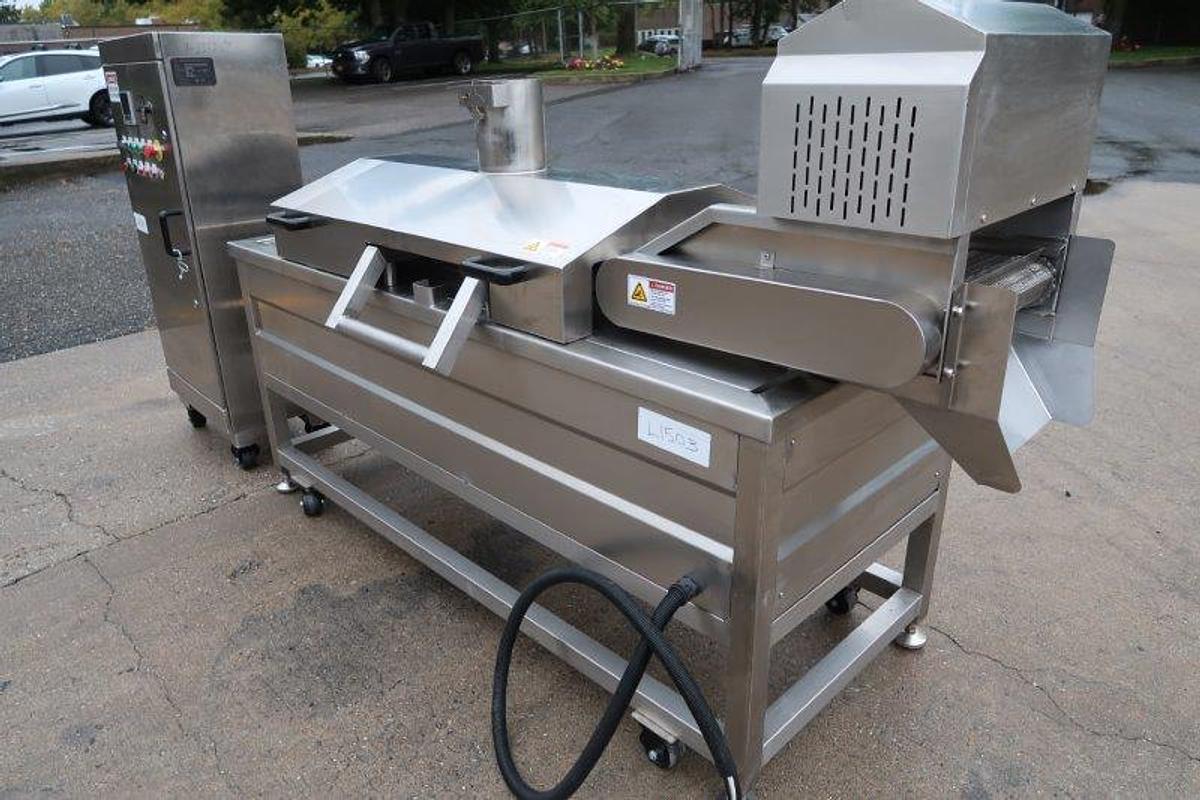 Used Gelgoog 400 LBS/HR Electric Continuous Fryer, Unused