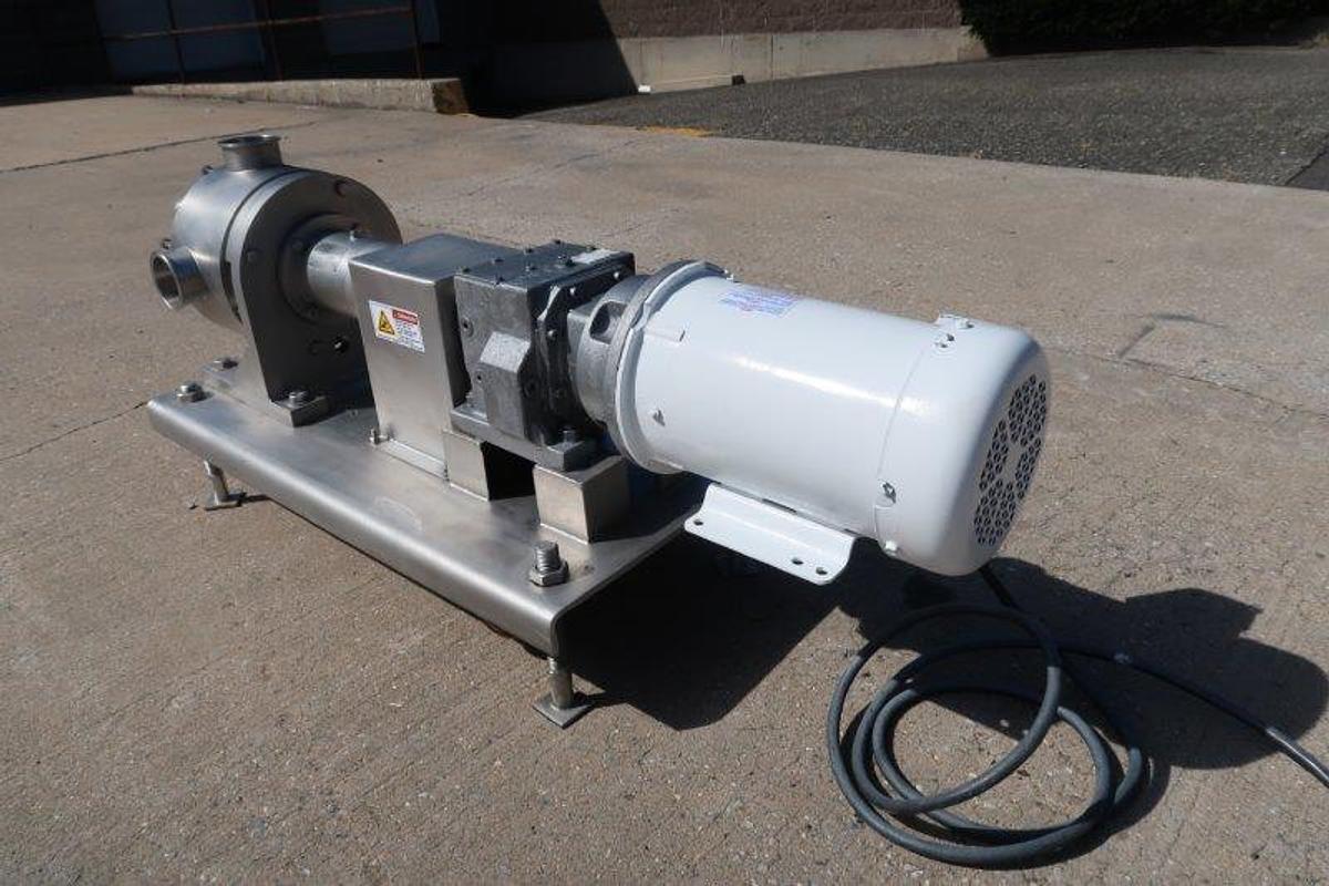 Used Watson Marlow MR-135 SS Positive Displacement Pump, 5HP
