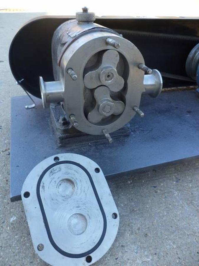 Used Tri-Canada 3/4 in. x 3/4 in. SS Positive Displacement Pump, 3/4 HP