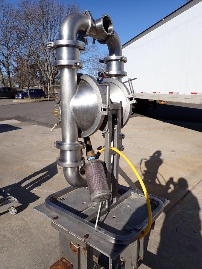 Used Graco 3 In. Sanitary Double Diaphragm Pump
