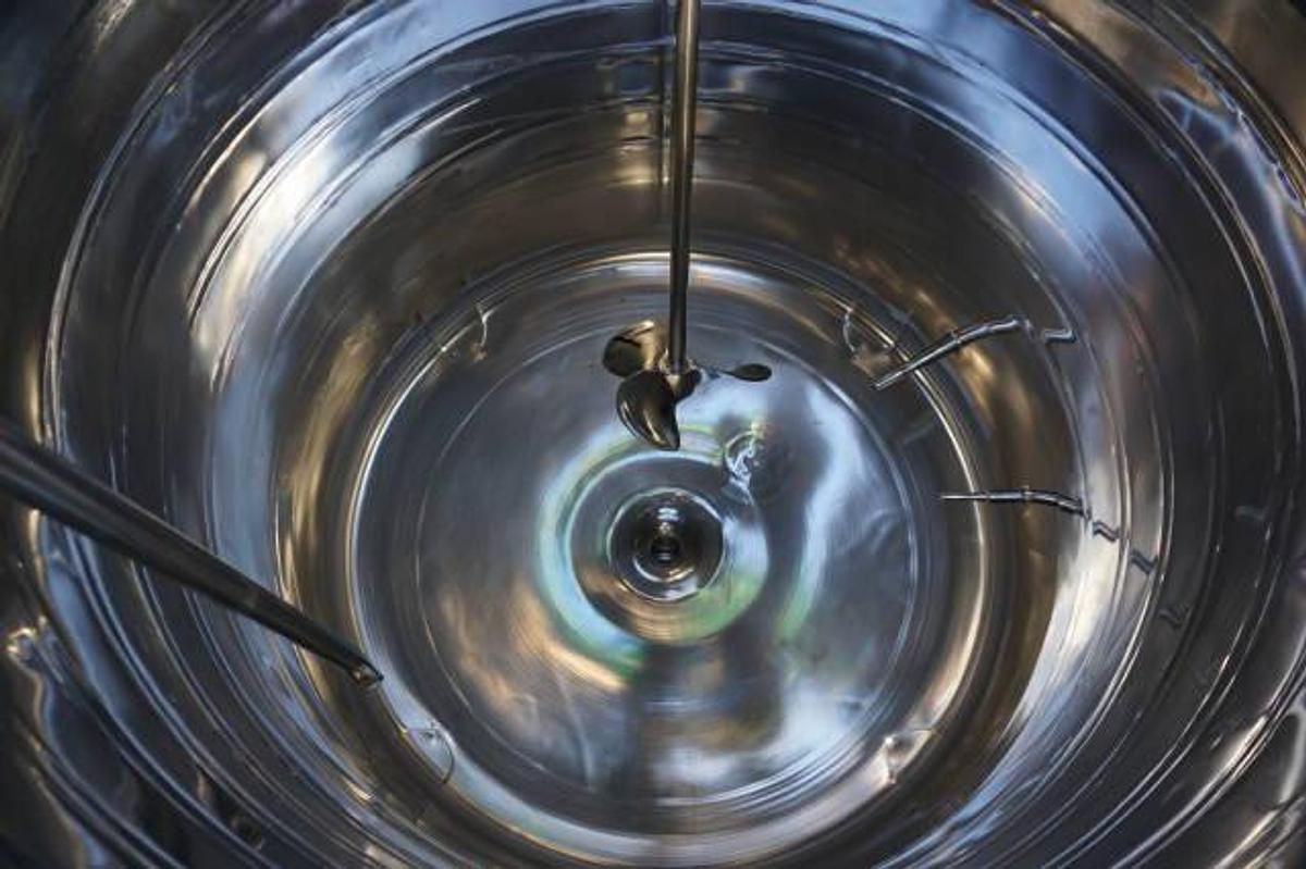 Used 200 Gallon Feldmeier 316 Stainless Mix Tank, 85 PSI Jacket