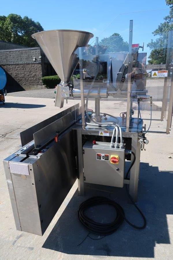 Used Cozzoli Single Head Fully Automatic Piston Filler, up to 72 ounces, Mfd. 2017