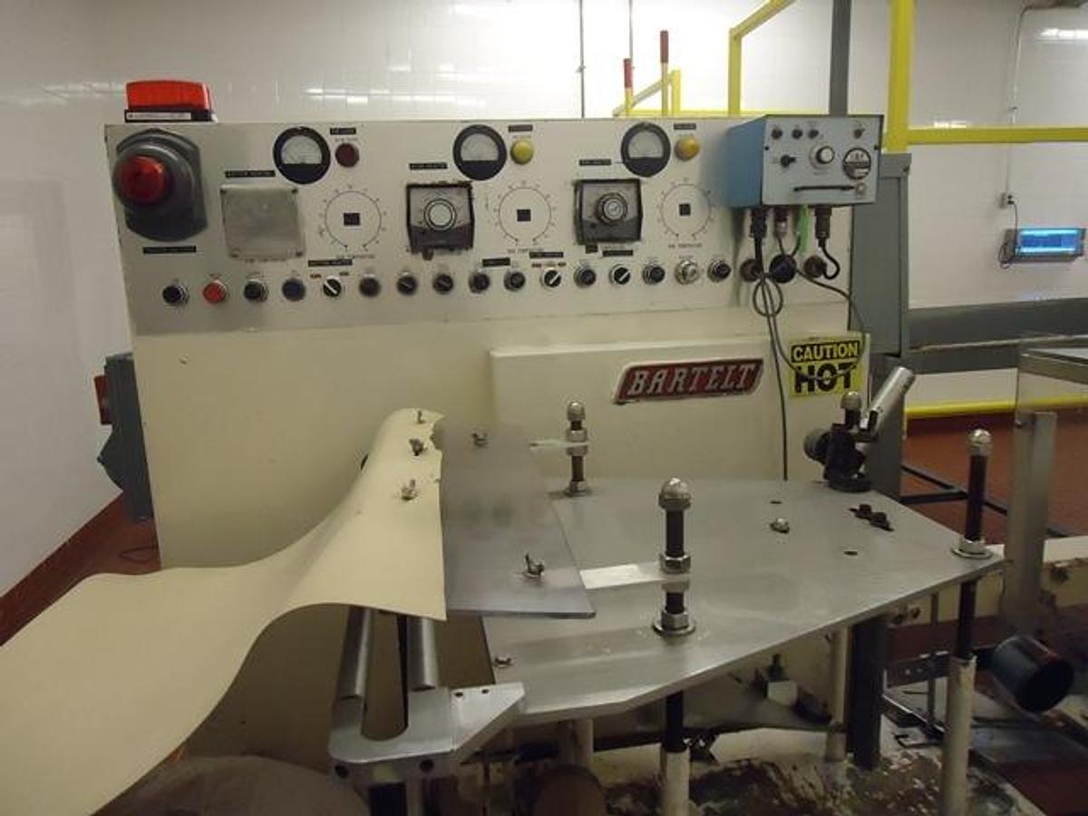 Used Bartelt IM-7 Pouch Packager & Cartoning Line