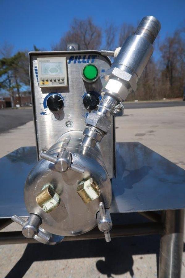 Used Kalish Fillit Bench Top Pump Style Filler, Single Phase