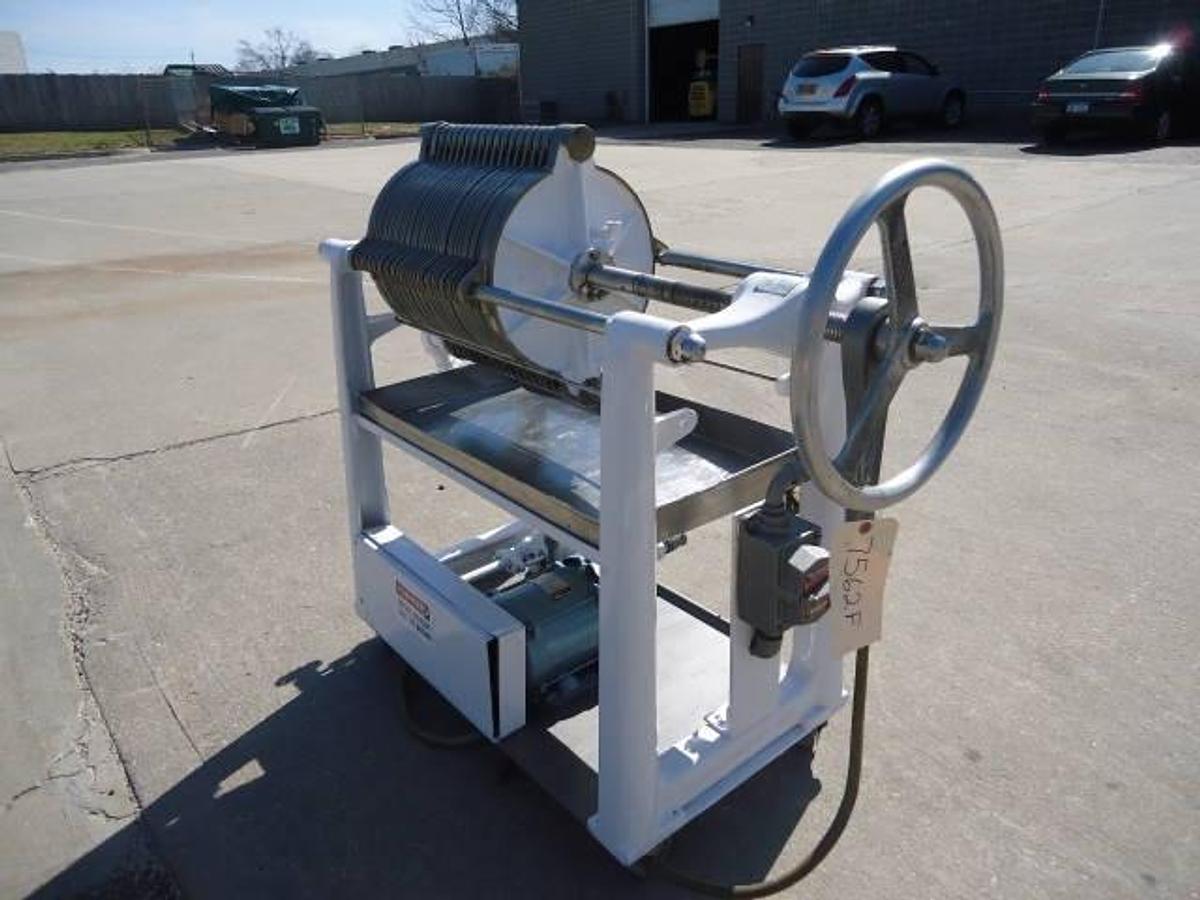 Used Ertel 12 In. Diameter Filter Press, 32 Disc