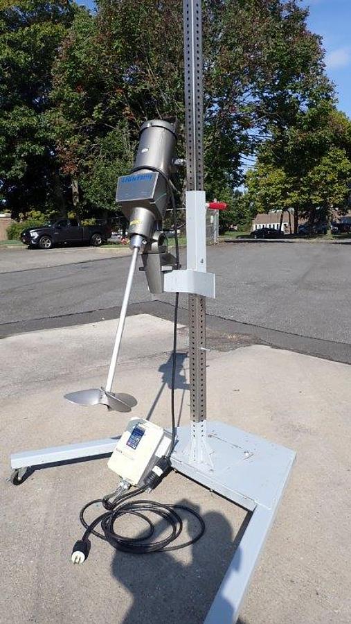Used Lightnin 2 HP Portable Clamp on Mixer, Variable Speed