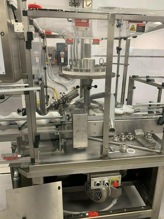 Used Cozzoli Versa-Fil 6 Head Rotary Positive Displacement Filling Machine, Up To 90 Containers Per Minute