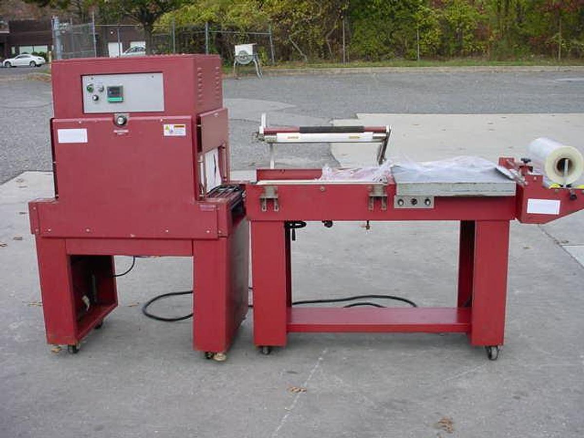Used Preferred Packaging “L” Sealer & Shrink Tunnel, Portable
