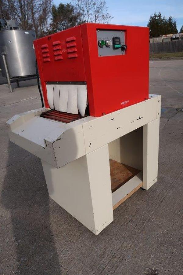 Used Preferred Packaging Motorized Shrink Tunnel, 14 In. x 6.5 In. Opening, Portable