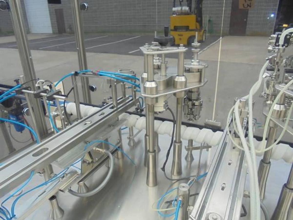 Used AS.CO Monoblock Filling & Capping Machine, CE