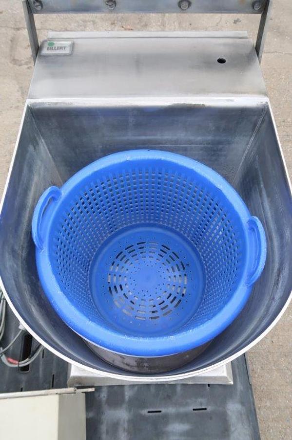 Used Eillert 20 In. Diameter SS Basket Centrifuge/Spin Dryer