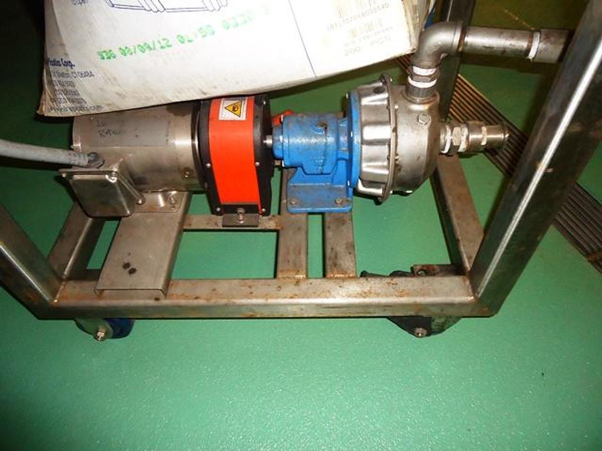Used Sonic High Shear Colloid mill with Pump