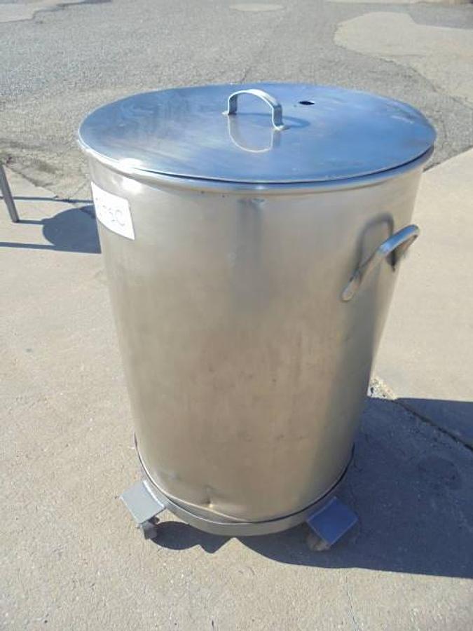 Used 50 Gallon Stainless Steel Portable Stock Pot