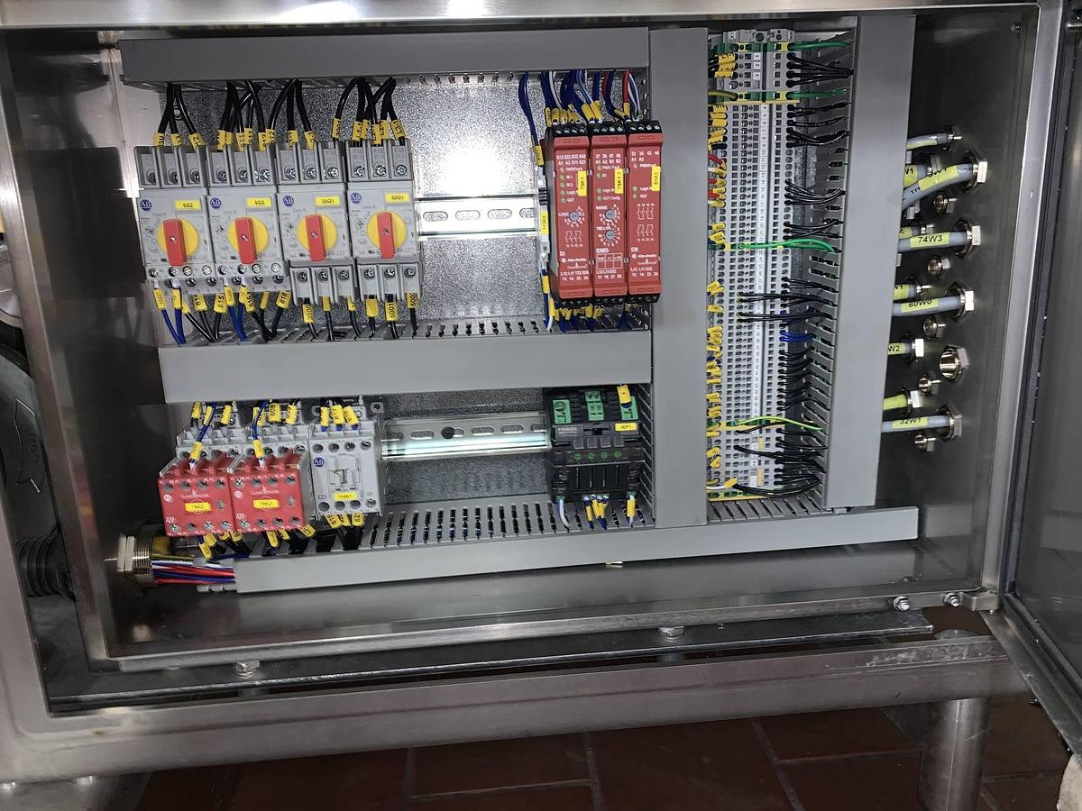 Used Gram Equipment Ten Station Rotary Ice Cream Filling Machine