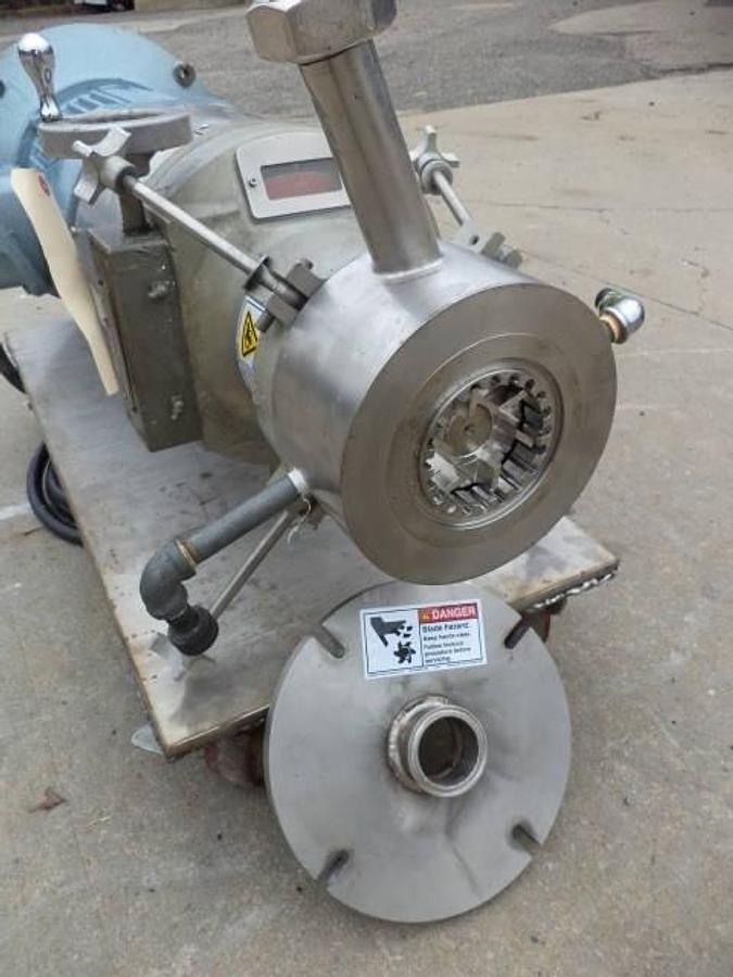 Used Greerco W500H Stainless Steel Horizontal Colloid Mill, XP
