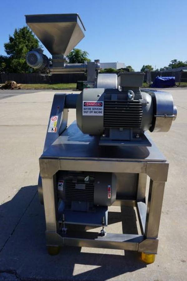 Used Contraplex High Speed Pin Mill, 316 Stainless Steel