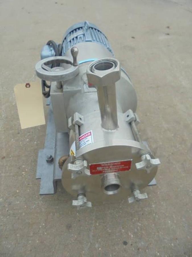 Used Greerco W500H Stainless Horizontal Colloid Mill, 10HP, XP