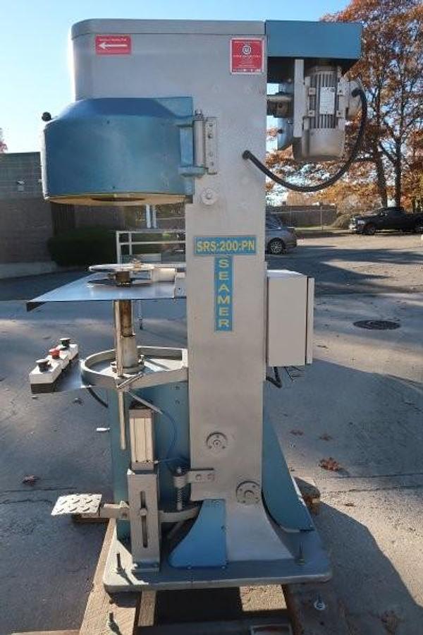 Used Bubber Semi-Automatic Can Seamer, 603 Diameter